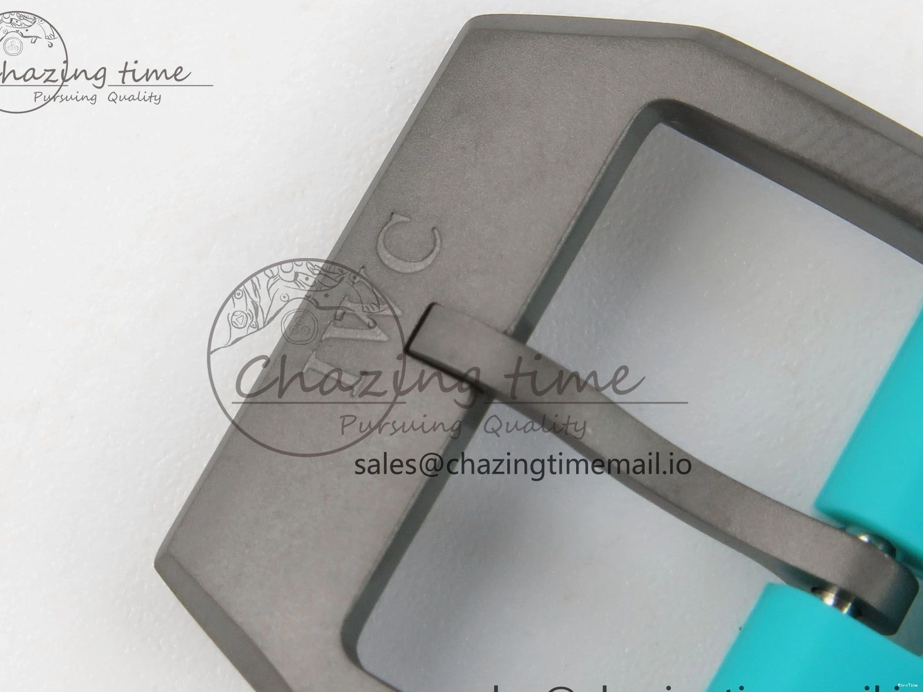 MIROTIME 0102 Pilot Mark XX BLSF 1:1 Best Edition Black Blue Dial on Blue Rubber Strap MIYOTA Sleek 6989